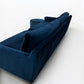 Strøken Astha Sofacompany 3 seter design sofa m pall
