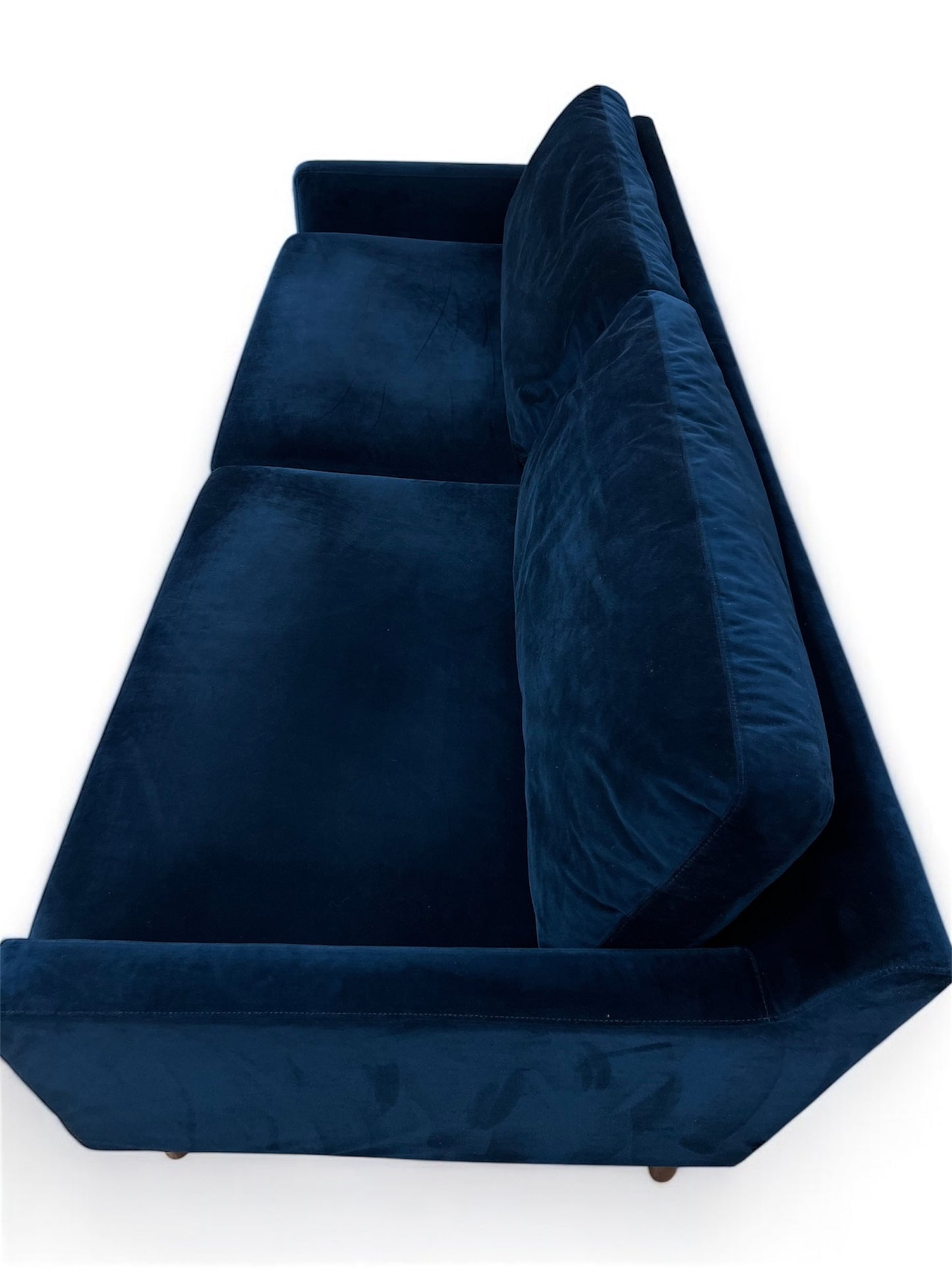 Strøken Astha Sofacompany 3 seter design sofa m pall