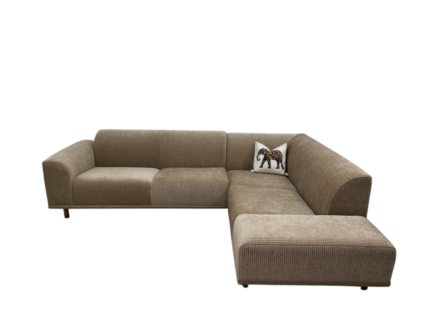 Nyomtrukket Bolia Hannah design hjørnesofa super fin