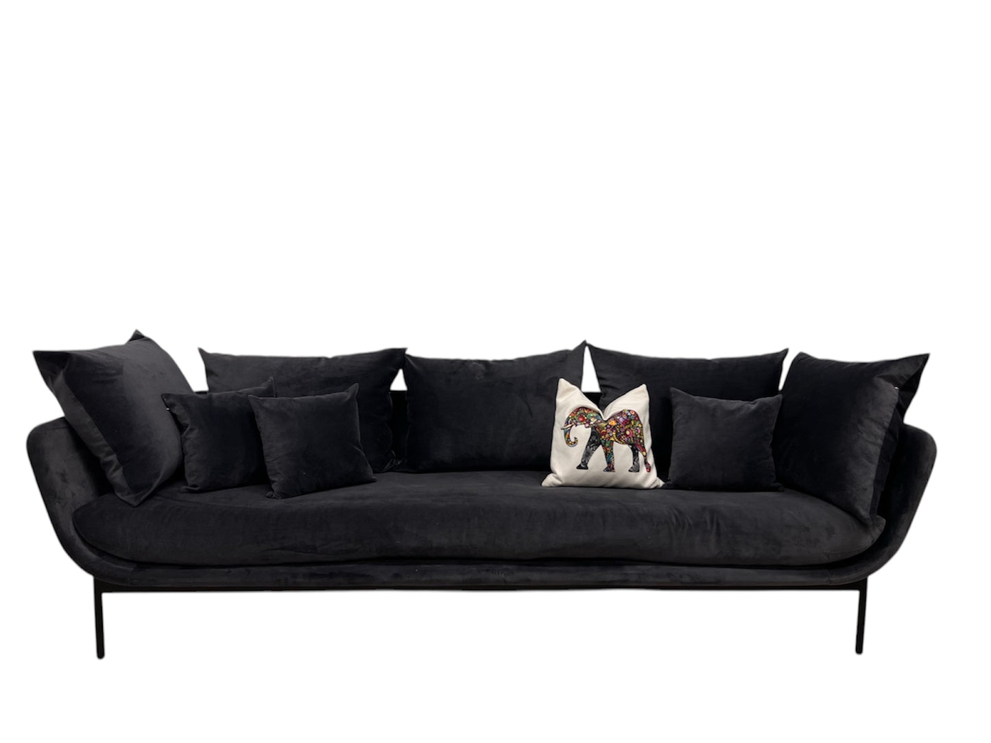 Nydelig Gaia stor 4 seter design sofa fra Bolia i velur