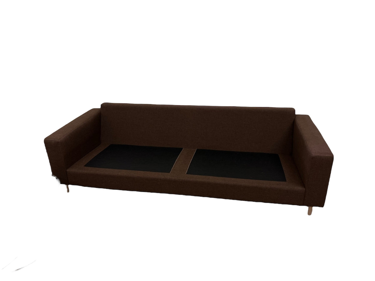 Nyrenset Bolia Scandinavia 3 seter design sofa mørkbrun