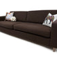 Nyrenset Bolia Scandinavia 3 seter design sofa mørkbrun