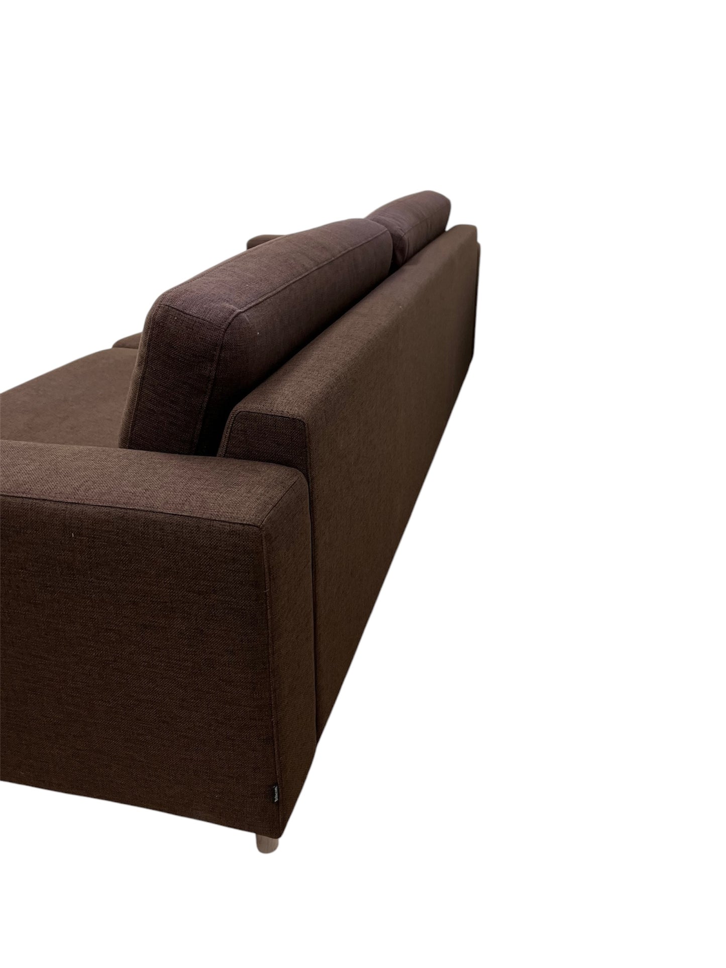 Nyrenset Bolia Scandinavia 3 seter design sofa mørkbrun