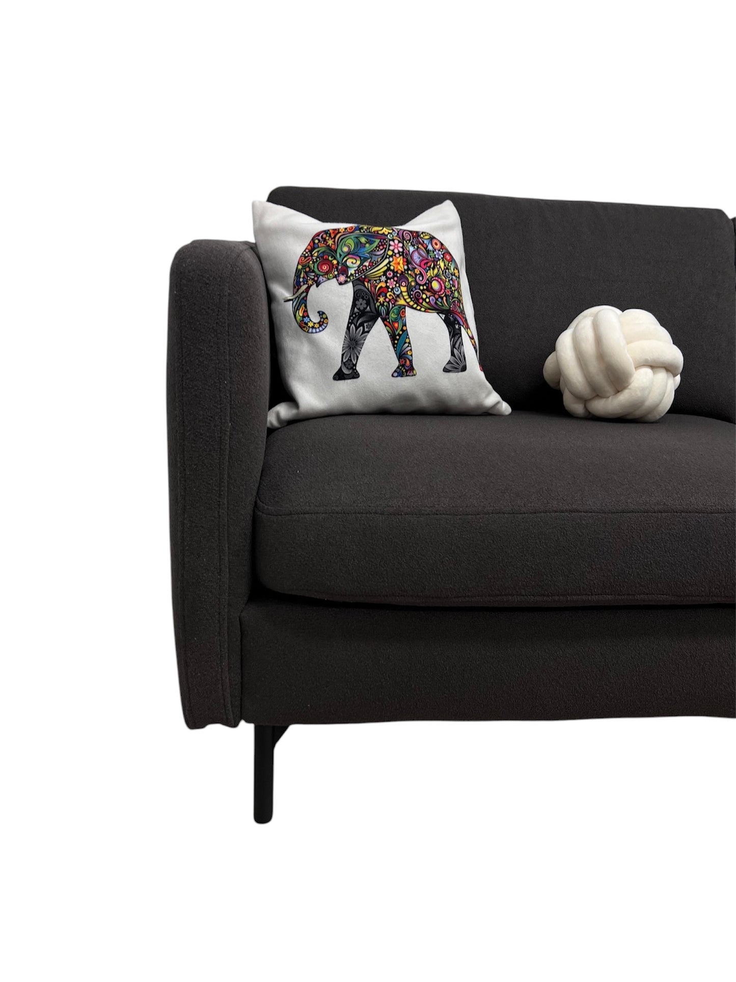 Nyomtrukket og lekkert  Nordic design hjørnesofa