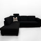 Nyrenset og strøken Bohus design hjørnesofa m sjeselong