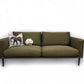 Hjellegjerde Marie 3 seter design sofa m pall