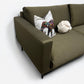 Hjellegjerde Marie 3 seter design sofa m pall